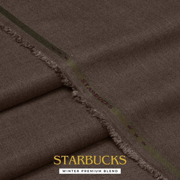 Starbucks Premium Winter Fabric - Wood Brown