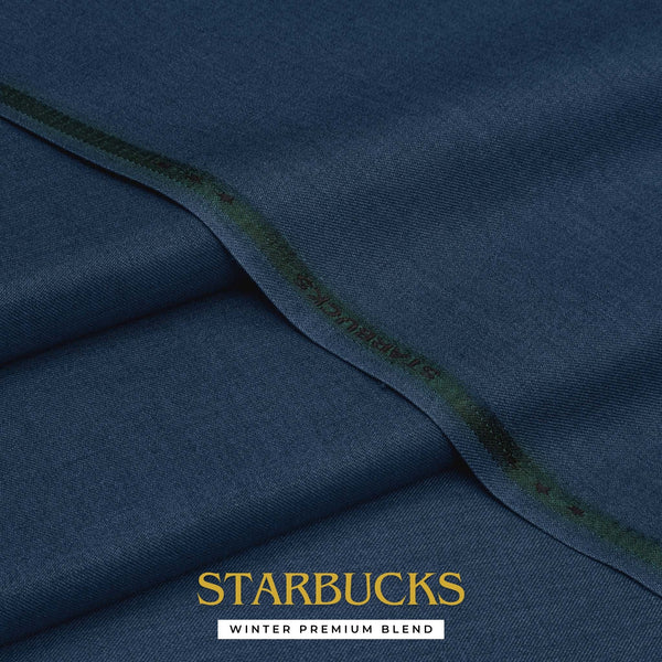 Starbucks Premium Winter Fabric - Blue