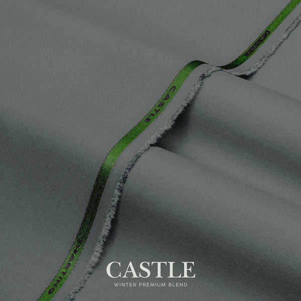 Castle - Premium Winter Fabric - Gray