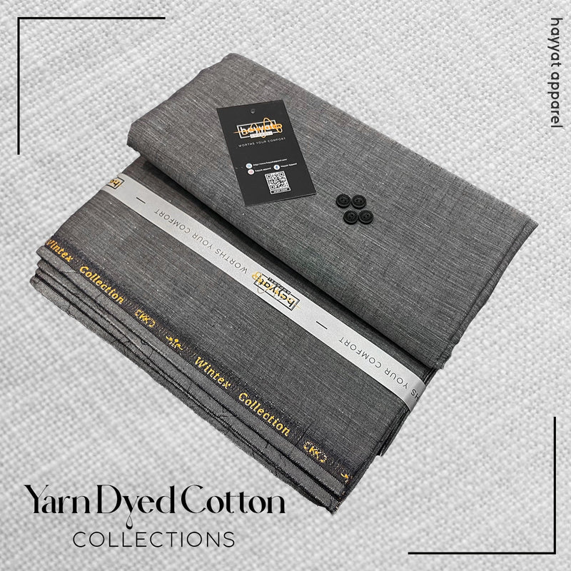 Charcoal gray - Cotton - HAYYAT APPAREL