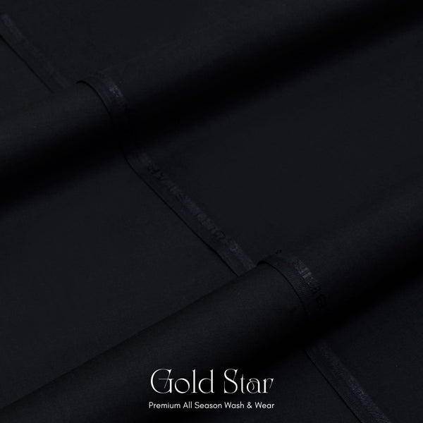 Gold Star Premium All Season Wash & Wear - Black - HAYYAT APPAREL