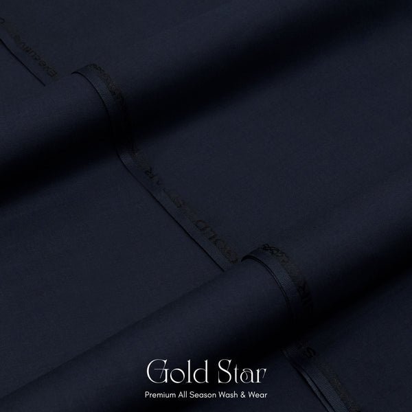 Gold Star Premium All Season Wash & Wear - Midnight Blue - HAYYAT APPAREL