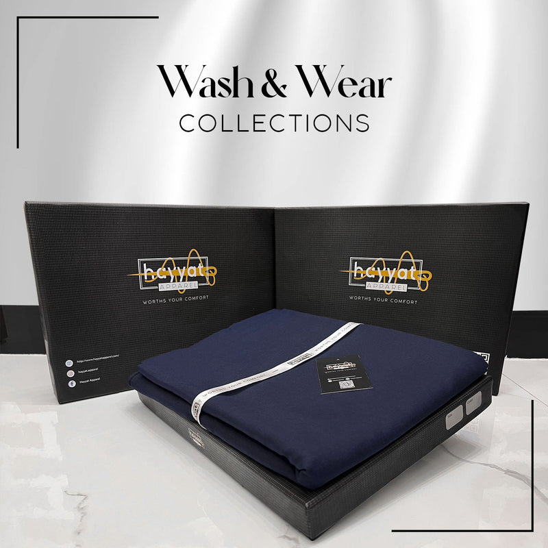 Royal Blue Wash & Wear - HAYYAT APPAREL