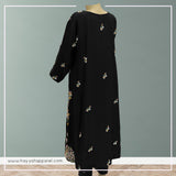 Russian Rawsilk Black - Festive Pret - HAYYAT APPAREL