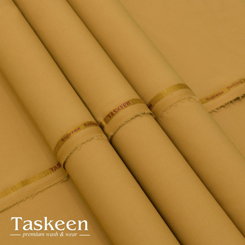 Taskeen premium Wash & Wear - Gold Camel - HAYYAT APPAREL