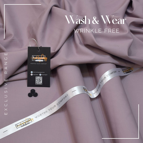 Wrinkle Free Wash & Wear - 6 - Lilac Dream - HAYYAT APPAREL